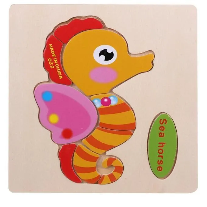 Cartoon Matching Shape Puzzle