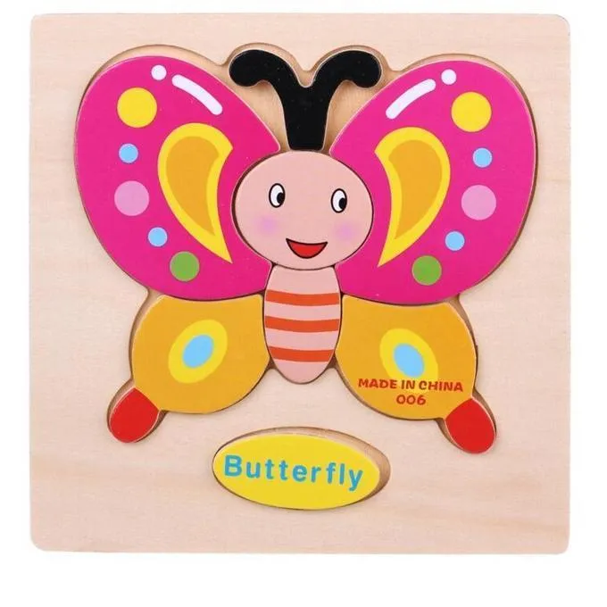 Cartoon Matching Shape Puzzle