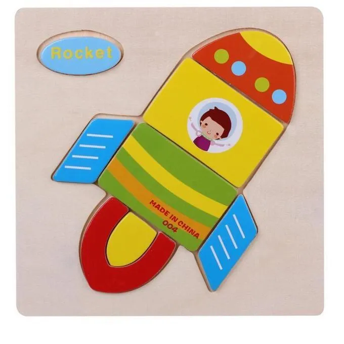 Cartoon Matching Shape Puzzle