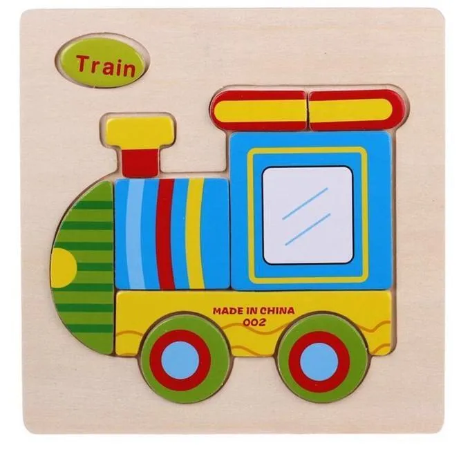 Cartoon Matching Shape Puzzle