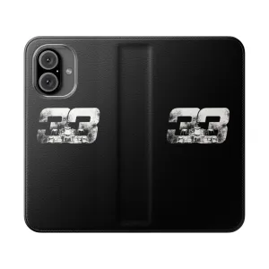 Cartoon Max Verstappen F1 Phone Case for Formula 1 Fans