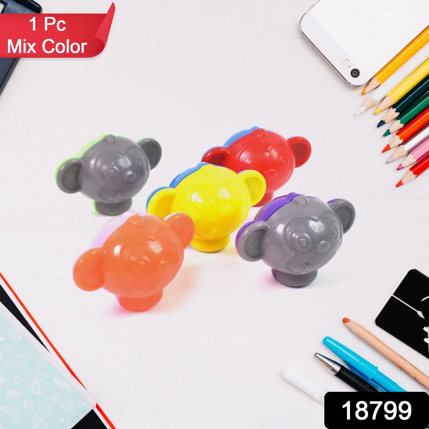 Cartoon Money Shape Pencil Top Promotional Toy (1 Pc)