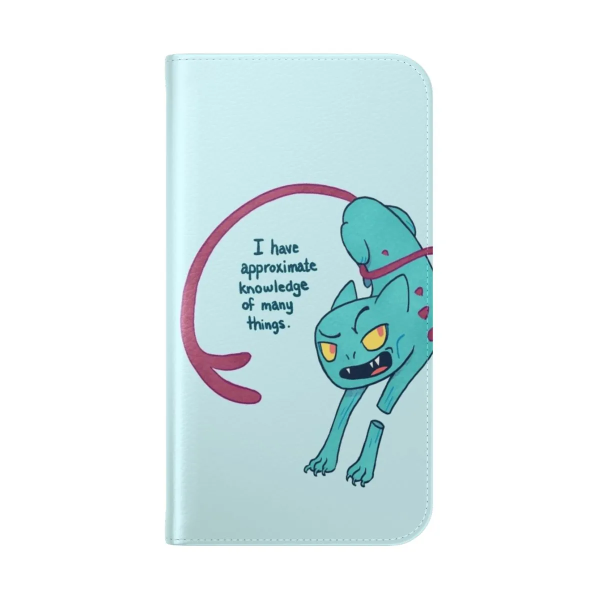 Cartoon Network-Inspired Cat Flip Cover Phone Case