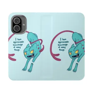 Cartoon Network-Inspired Cat Flip Cover Phone Case