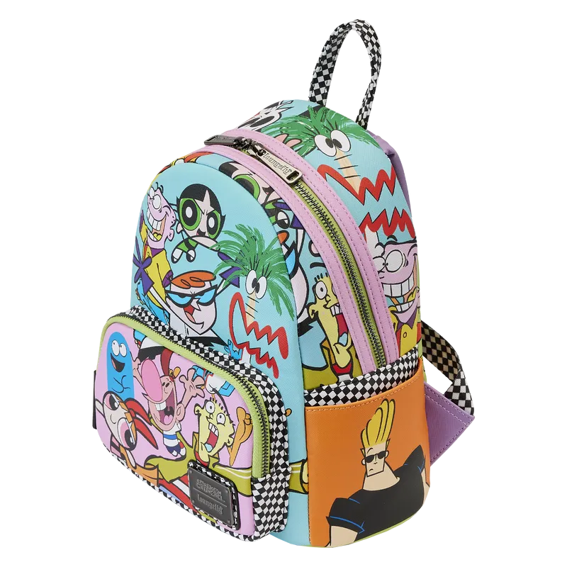 Cartoon Network Retro Collage Mini Backpack Loungefly
