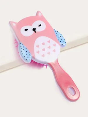 Cartoon Owl Hair Brush for Kids Detangling Hair Brush Detangler Brush Hair Comb