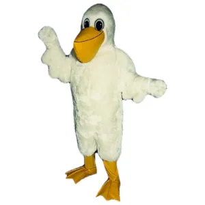 Cartoon Pelican Mascot - Sales Waver Mascot Costume Adult Size Mascotte Mascota Carnival Party Cosplay Costume Fancy Dress Suit