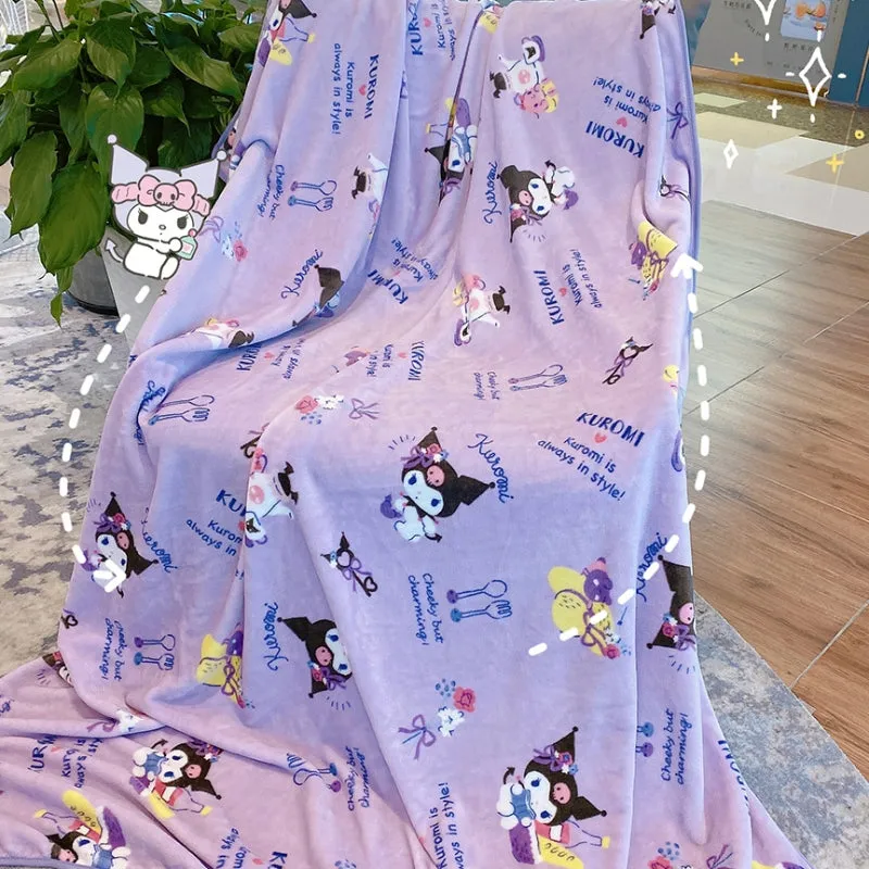 Cartoon Plush Warm Blanket - Teeny