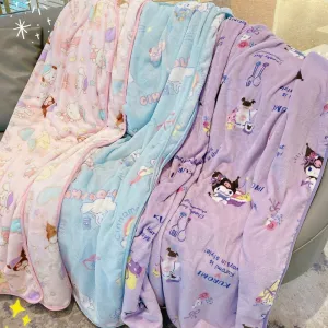 Cartoon Plush Warm Blanket - Teeny