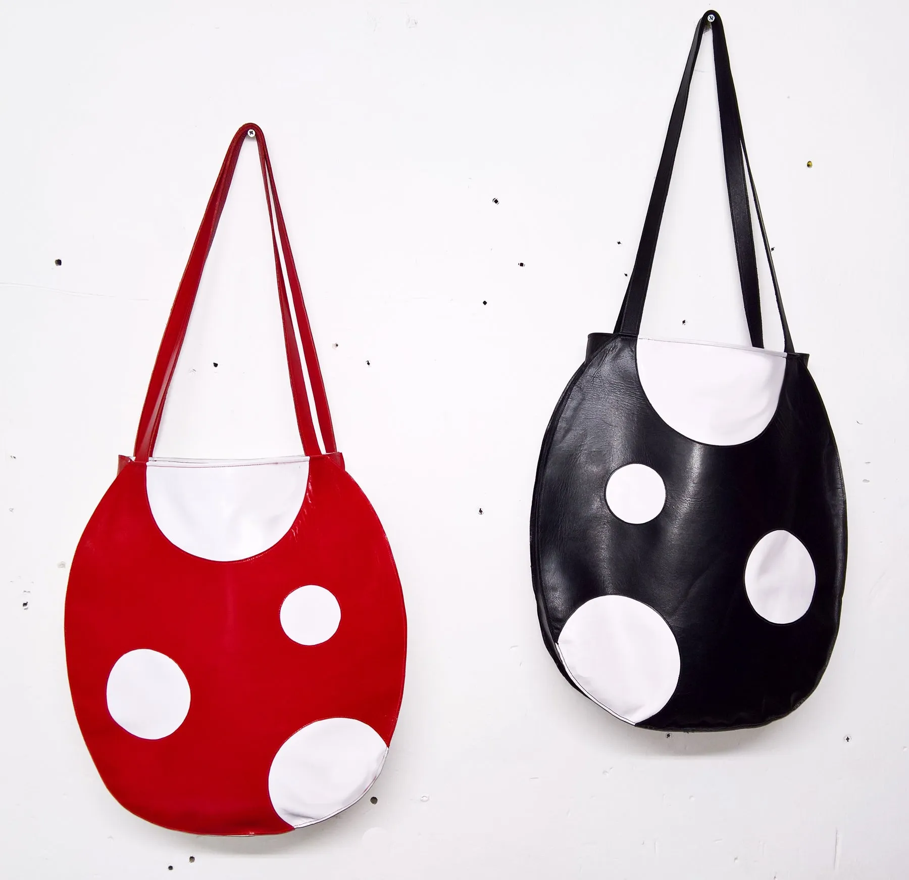 Cartoon Polkadot Tote Bag