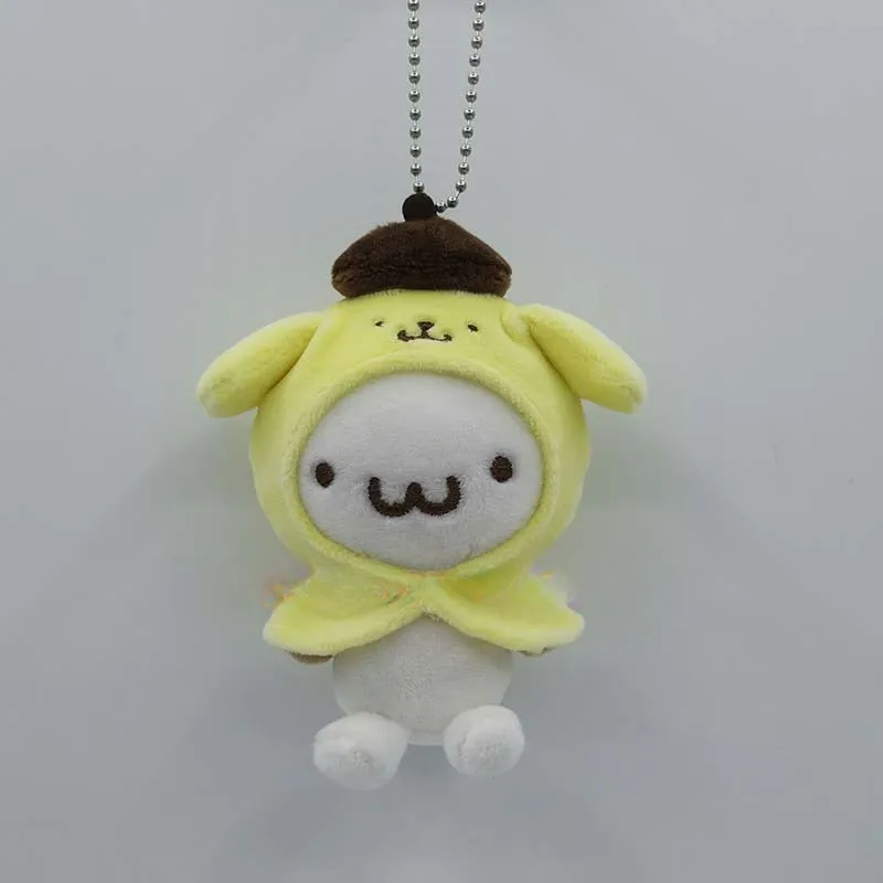 Cartoon Pom with Hat Doll Pendant - Lovesickdoe