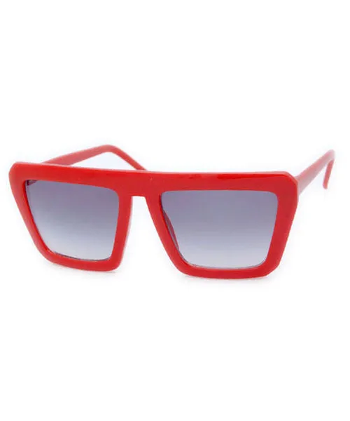 CARTOON Red 80s Sunglasses