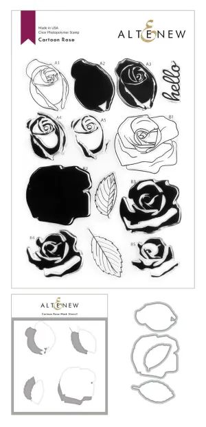 Cartoon Rose