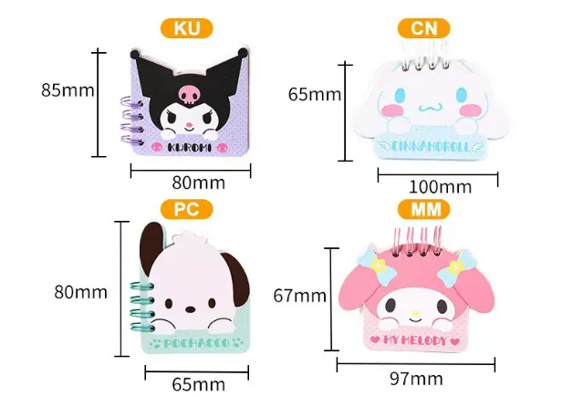 Cartoon Small Notebook