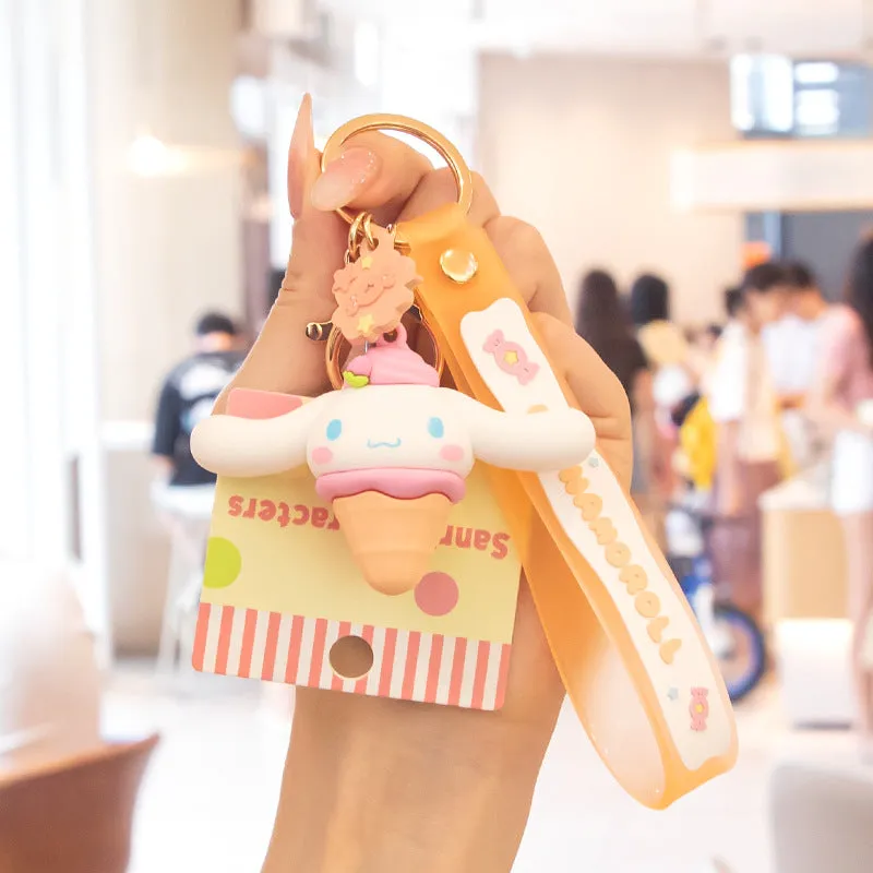 Cartoon Snack Keychain