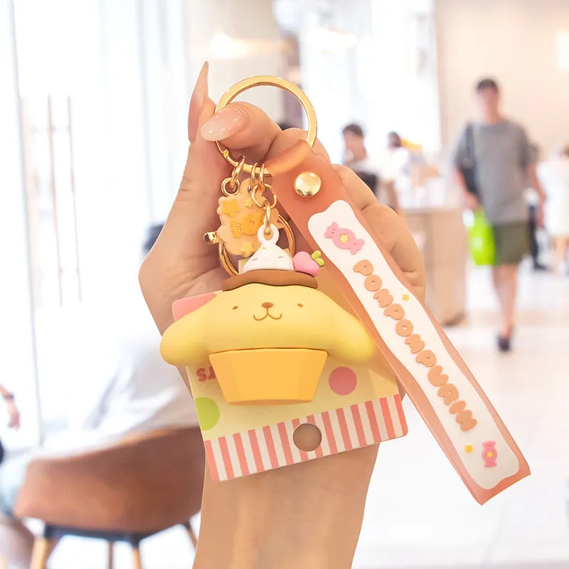 Cartoon Snack Keychain