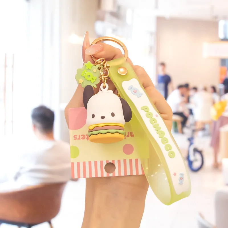 Cartoon Snack Keychain