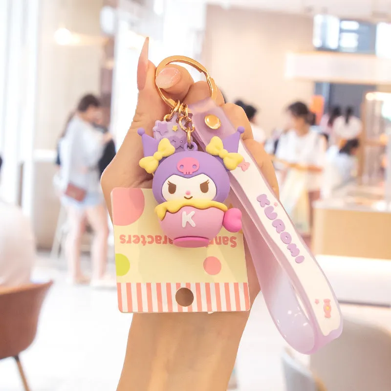 Cartoon Snack Keychain