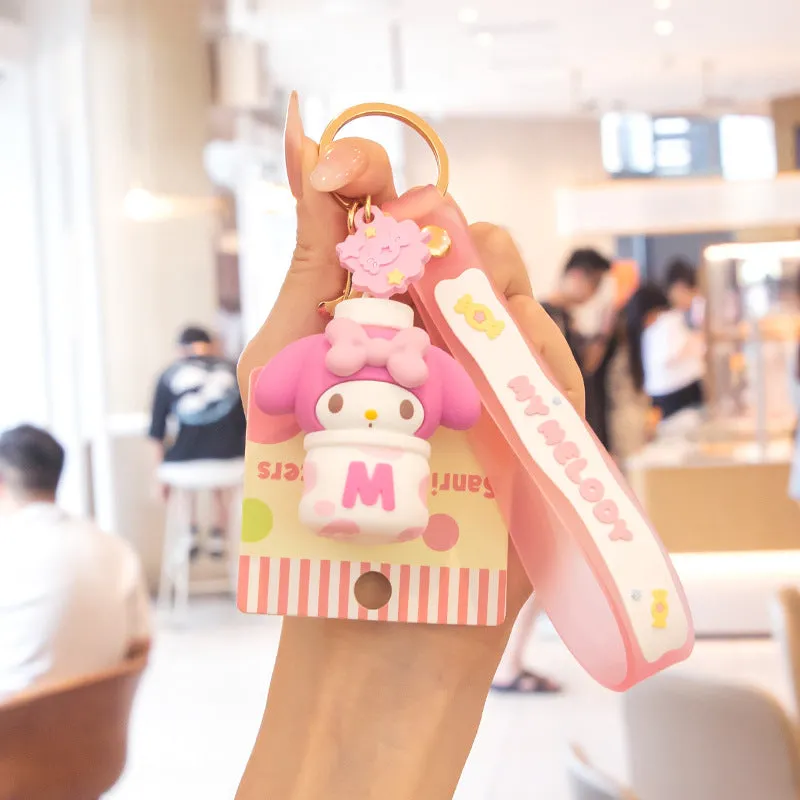 Cartoon Snack Keychain