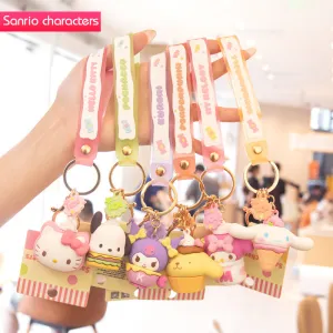 Cartoon Snack Keychain