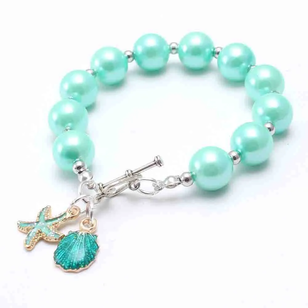 Cartoon Star Unicorn Beads Bracelets