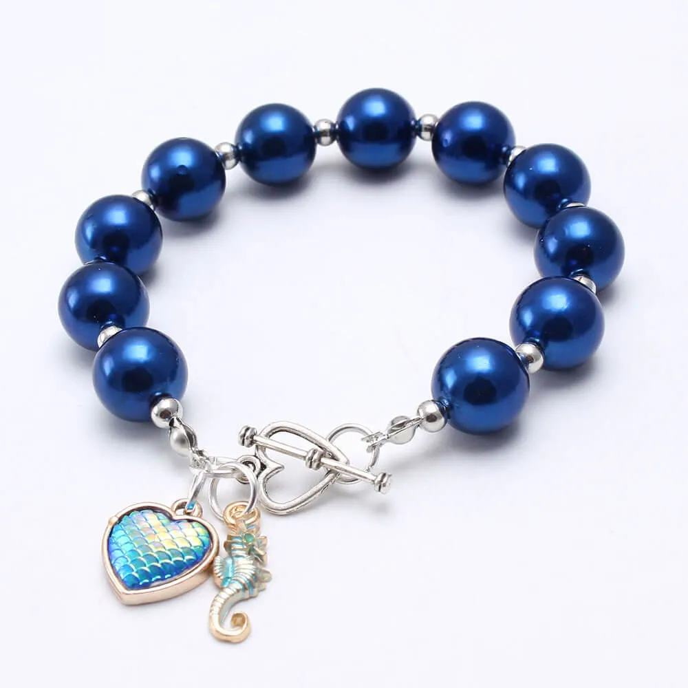 Cartoon Star Unicorn Beads Bracelets