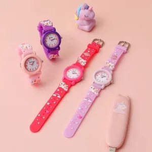 Cartoon Style Cartoon Buckle Quartz Kids Watches