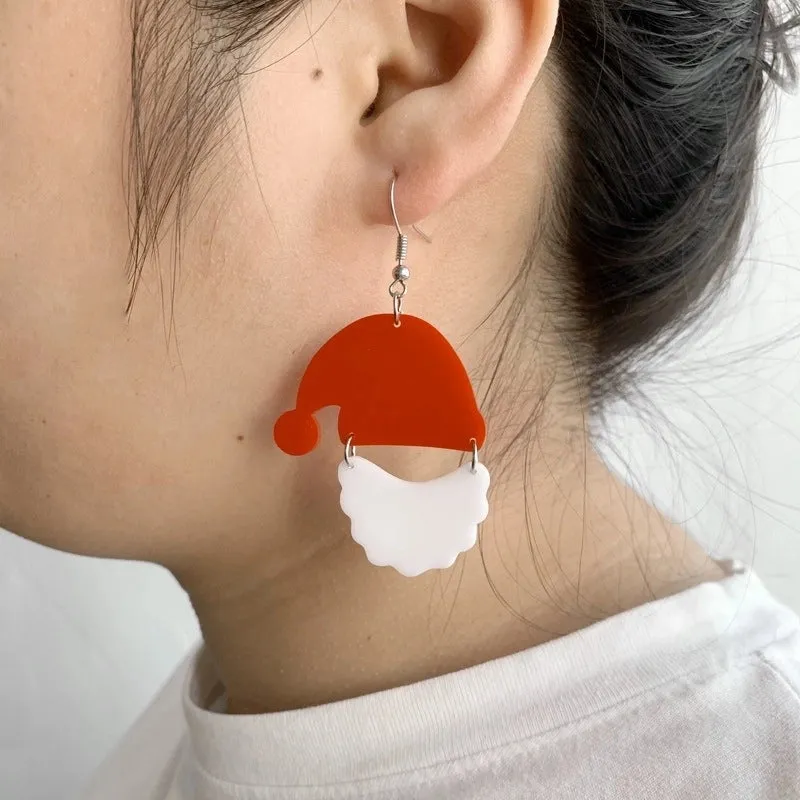 Cartoon Style Cartoon Character Arylic Hollow Out Women's Earrings 1 Pair