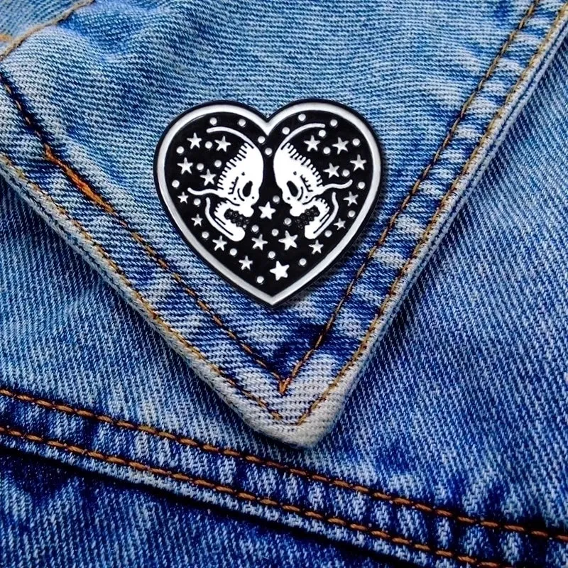 Cartoon Style Cartoon Character Skull Alloy Enamel Unisex Brooches