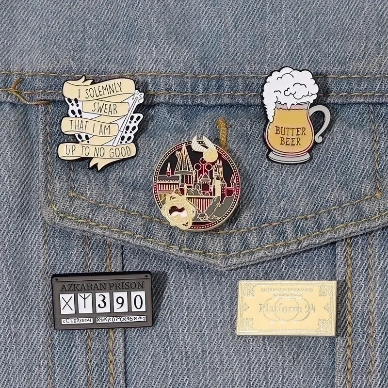 Cartoon Style Pin Cartoon Alloy Stoving Varnish Unisex Brooches