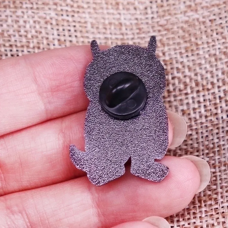 Cartoon Style Pin Cartoon Character Metal Unisex Brooches