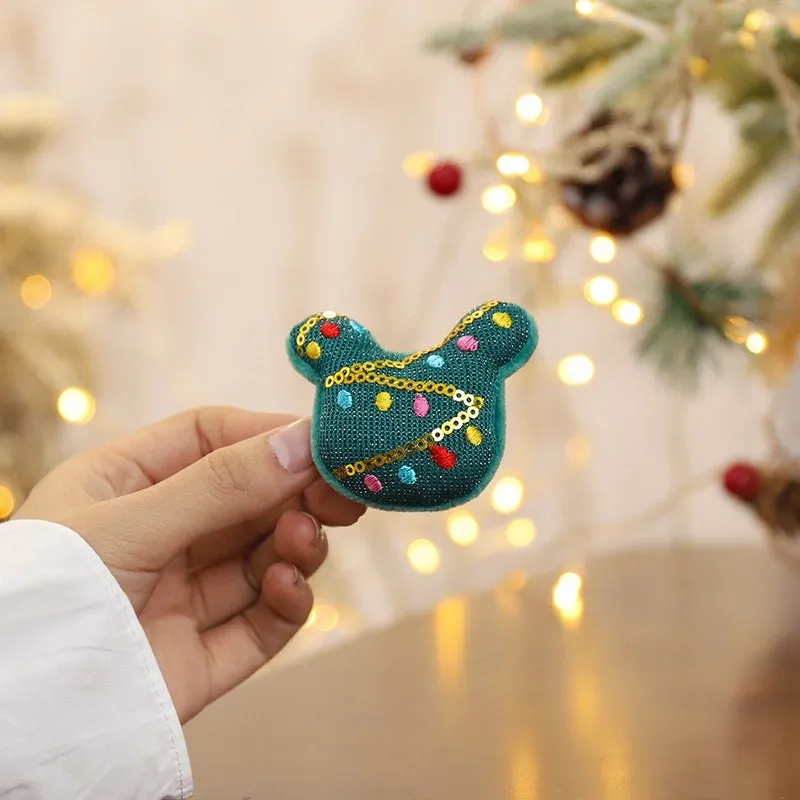Cartoon Style Pin Cartoon Character Plush Unisex Brooches