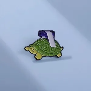 Cartoon Style Pin Tortoise Alloy Plating Unisex Brooches
