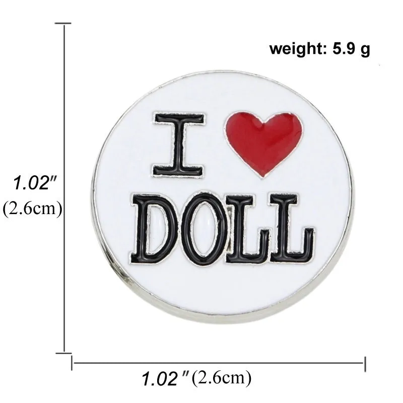 Cartoon Style Pin Word Alloy Plating No Inlaid Unisex Brooches