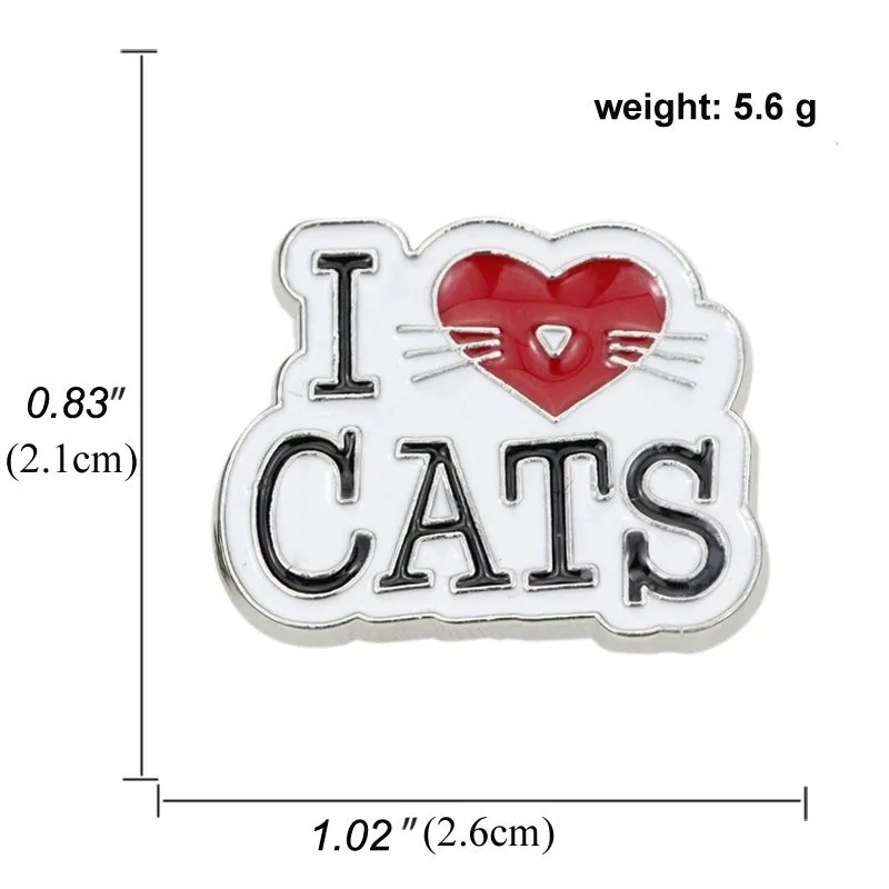 Cartoon Style Pin Word Alloy Plating No Inlaid Unisex Brooches