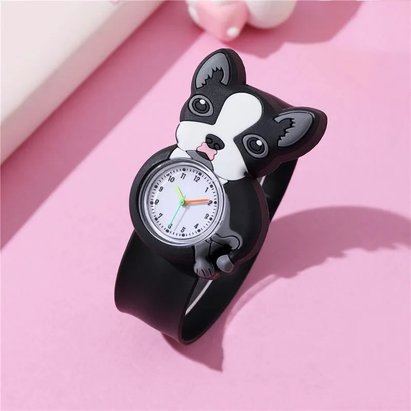 Cartoon Style Strawberry Buckle Quartz Kids Watches