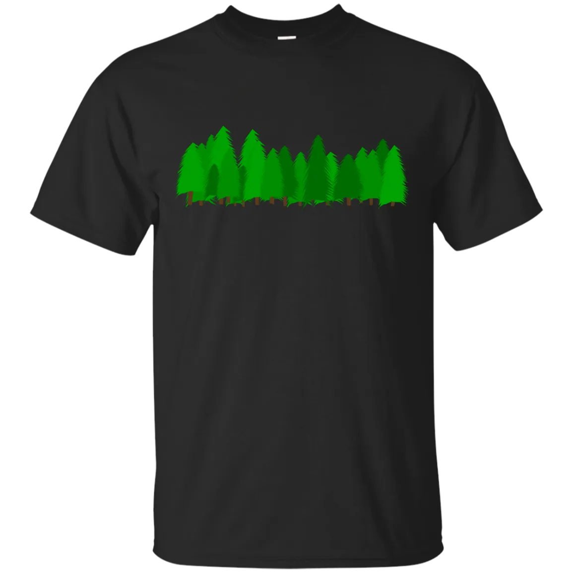 Cartoon Trees T-Shirt