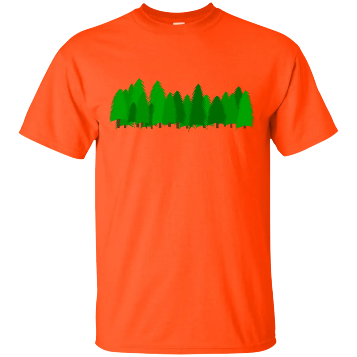 Cartoon Trees T-Shirt