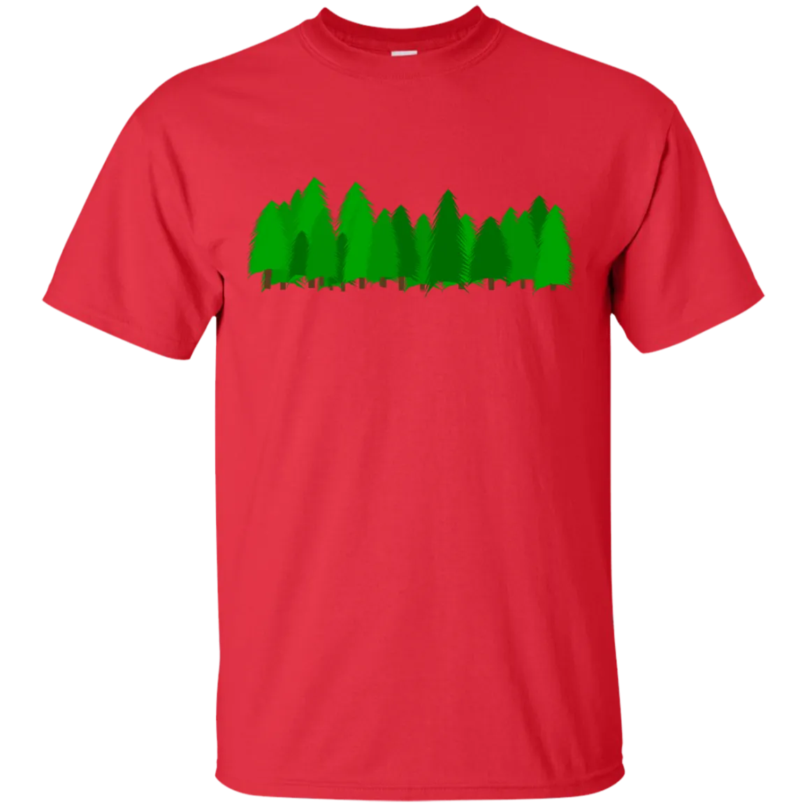 Cartoon Trees T-Shirt