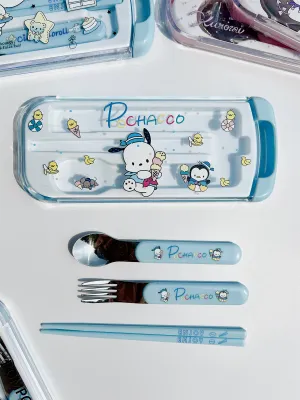 Cartoon Utensils Set