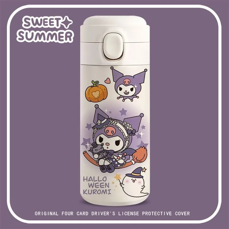 Cartoon White Water Bottle