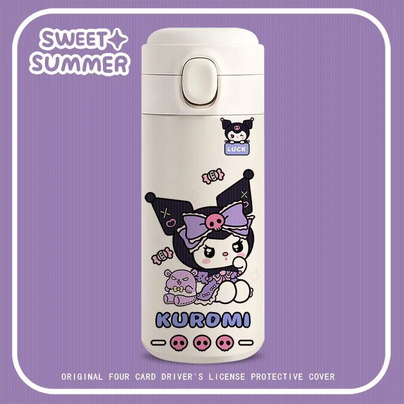 Cartoon White Water Bottle