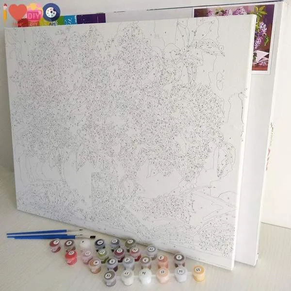 Cartoonist Dragon - Paint by Numbers Kit