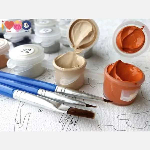 Cartoonist Dragon - Paint by Numbers Kit
