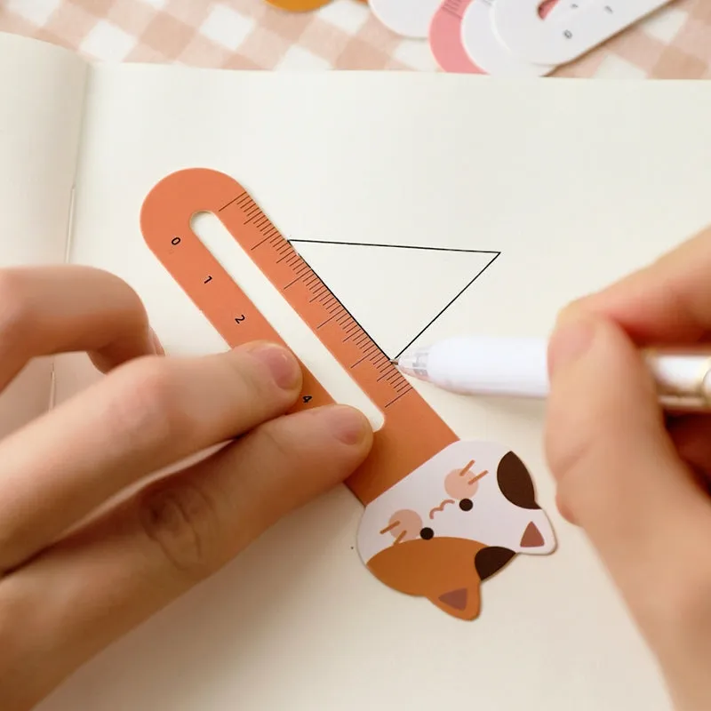 Cat and Animal City Cartoon Mini Scale Bookmark Pack