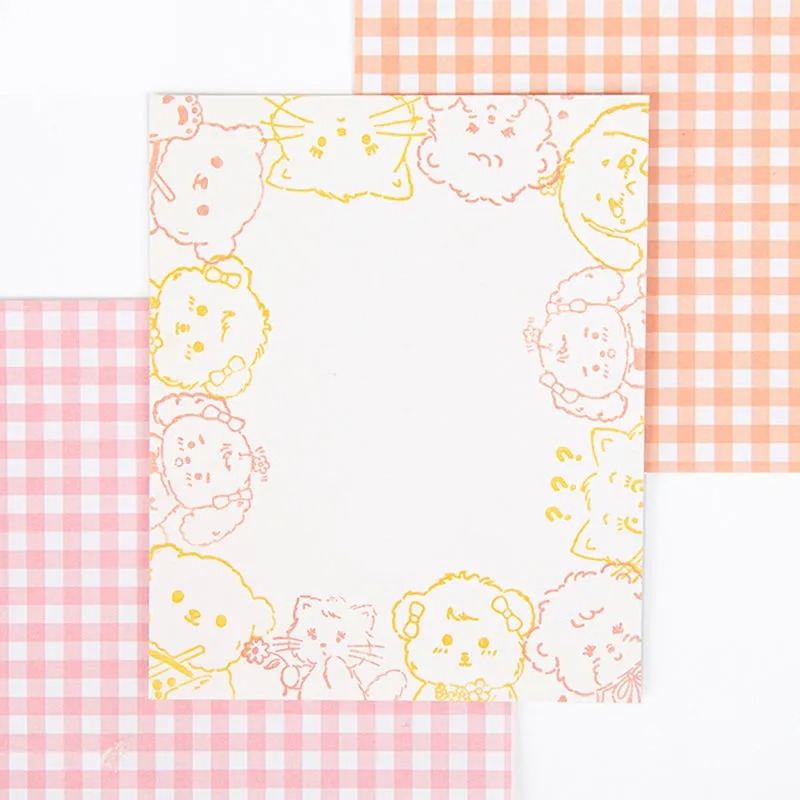 Cat and Dog Cute Cartoon Animal Shaped Rubber Stamp