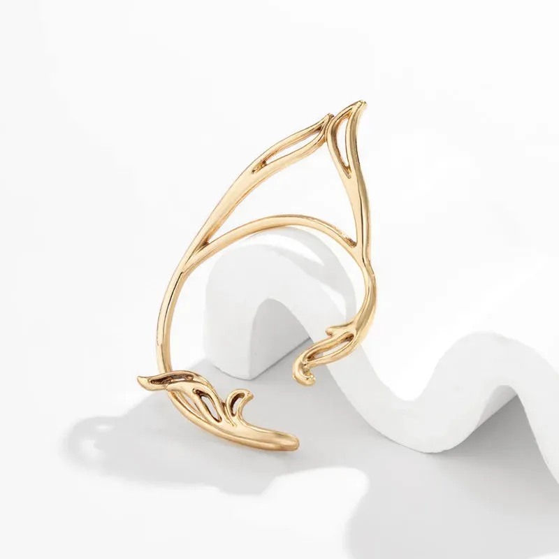 Cat Ear Clip Cuff Earrings