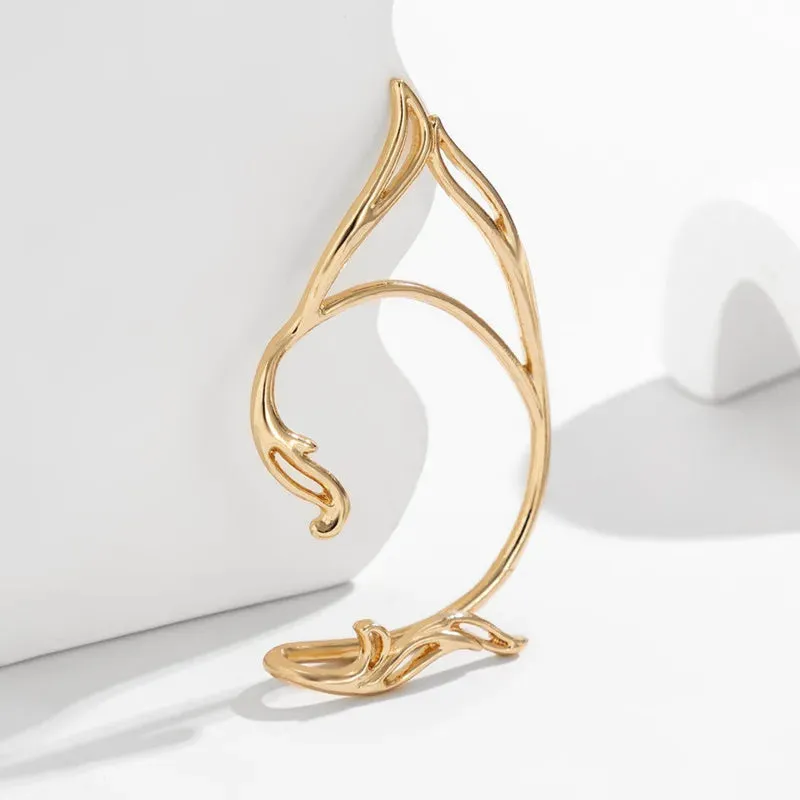Cat Ear Clip Cuff Earrings
