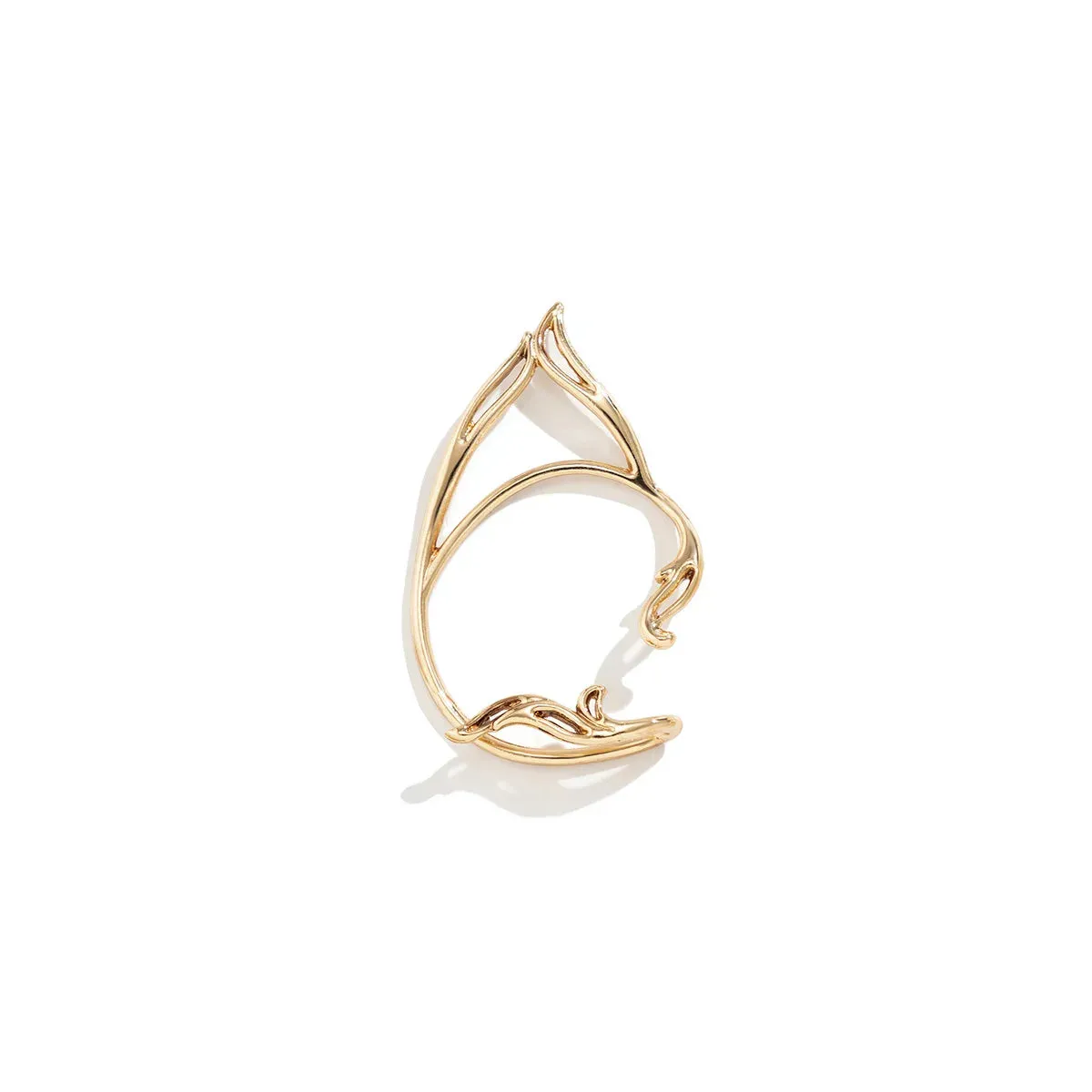 Cat Ear Clip Cuff Earrings