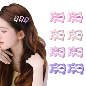 Cat Hair Clip for Women Cat Lovers Kitten Hair Clips Cute Hair Accessories Cat Hair Pins for Women Girls 8pcs Hair Clip Ins for Thick Thin Hair Kawaii Hair Accessories for Short Long Hair